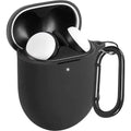 Anti-Slip Silicone Case for Google Pixel Buds Pro Headphones - Black by Zerodamage Sahara Case LLC
