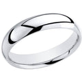 Anti-Tarnished High Polished Plain 5MM Wedding Unisex Band by DailySale
