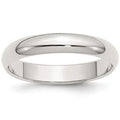 Anti-Tarnished High Polished Plain 5MM Wedding Unisex Band by DailySale