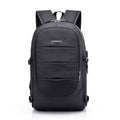 Anti Theft Waterproof Classic Backpack with USB Charging Port and Headphone Interface by DailySale