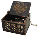 Antique Engraved Musical Box Can't Help Falling in Love by DailySale