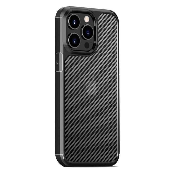 iPhone 15 Pro Max Carbon-Fiber Case - Rugged Protection | Venture Series by Zerodamage Sahara Case LLC