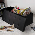 AOZRYNL 43 Inches Folding Storage Ottoman Bench by DailySale