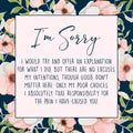 Apology Spa Gift Box by Dear Ava
