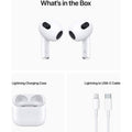 Apple AirPods Wireless (3rd Generation) (Refurbished) by DailySale