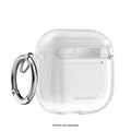 Apple AirPods 4 Clear Case - Protective Cover with Carabiner | Inspire Series by Zerodamage Sahara Case LLC