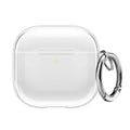 Apple AirPods 4 Clear Case - Protective Cover with Carabiner | Inspire Series by Zerodamage Sahara Case LLC
