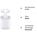 Apple Airpods In-Ear Bluetooth Wireless Headset (Refurbished) by DailySale