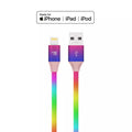 MFi Certified Colorful Rainbow Lightning Cables for Apple iPhone and iPad by DailySale