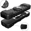 Apple TV 4K Remote Black Silicone Case - Apple AirTag by Zerodamage Sahara Case LLC