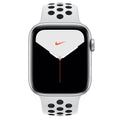 Apple Watch Nike Series 5 (GPS) 44mm Silver Aluminum Case with Pure Platinum/Black Nike Sport Band by DailySale