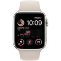Apple Watch SE 2nd Gen 40mm GPS Starlight with S/M Starlight Sports Band (Refurbished) by DailySale