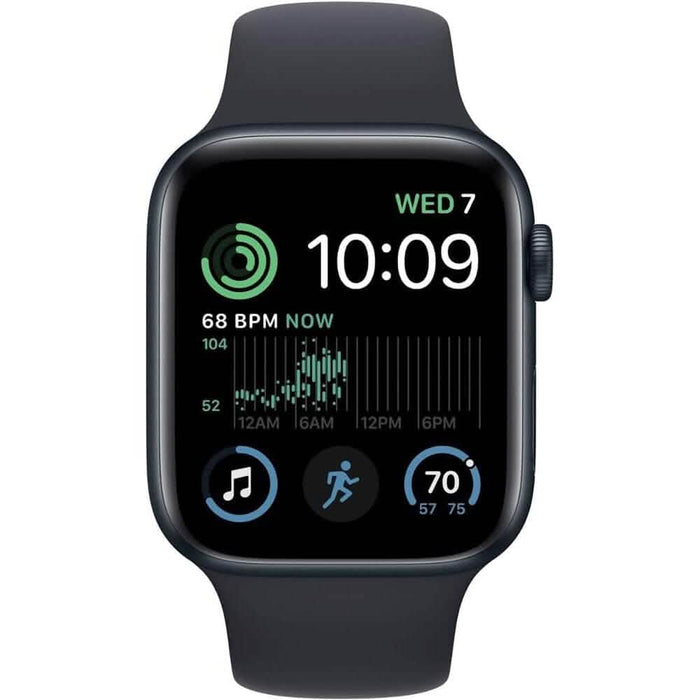 Apple Watch SE (2nd Gen, GPS) Aluminum Case with Sport Band (Refurbished) by DailySale