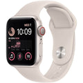 Apple Watch SE GPS Silver Aluminum Case with Sport Band (Refurbished) by DailySale