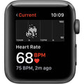 Apple Watch Series 3 GPS 42mm Space Gray Aluminum Case with Black Sport Band (Refurbished) by DailySale