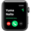 Apple Watch Series 3 GPS 42mm Space Gray Aluminum Case with Black Sport Band (Refurbished) by DailySale