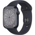 Apple Watch Series 8 (GPS 45MM) - Midnight Aluminum Case with Midnight Sport Band (Refurbished) by DailySale