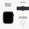 Apple Watch Series 8 (GPS 45MM) - Midnight Aluminum Case with Midnight Sport Band (Refurbished) by DailySale