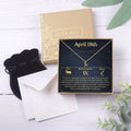 April 18th Aries Necklace by Dear Ava