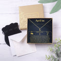 April 1st Aries Necklace by Dear Ava