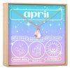 April Birthday Gemstone Necklace