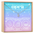 April Birthday Necklace, Multiple Styles Necklace by Dear Ava