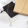 April Birthstone / Diamond Crystal Charm Necklace by Dear Ava