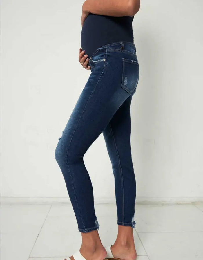 April Maternity Ankle Skinny Jeans by Boutique 23