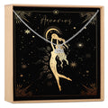 Aquarius Zodiac Deity Necklace by Dear Ava