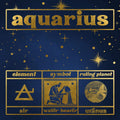 Aquarius Zodiac Gift Box Set by Dear Ava