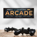 Arcade Enter Here Sign by Tailored Canvases