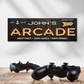 Arcade Enter Here Sign by Tailored Canvases