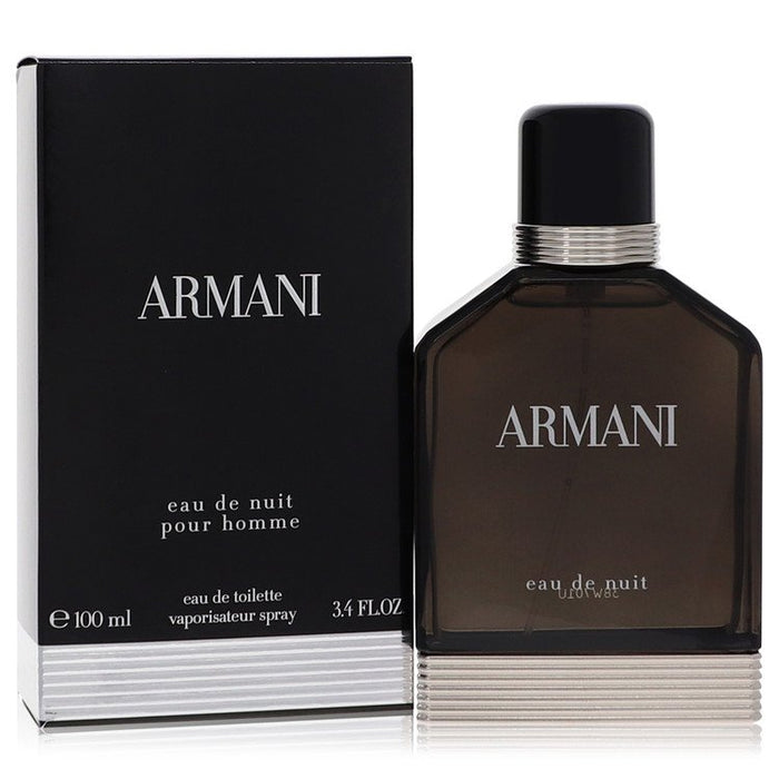 Armani Eau De Nuit by Giorgio Armani Eau De Toilette Spray 3.4 oz for Men by Avera Group
