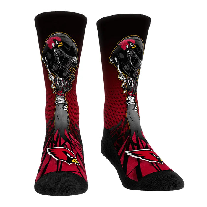 Arizona Cardinals - Alternate Helmet Smash by Rock 'Em Socks