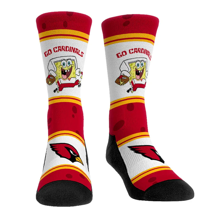 Arizona Cardinals - SpongeBob SquarePants - Team Up by Rock 'Em Socks