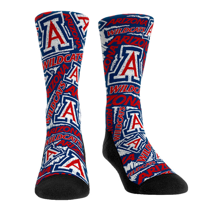 Arizona Wildcats - Logo Sketch by Rock 'Em Socks