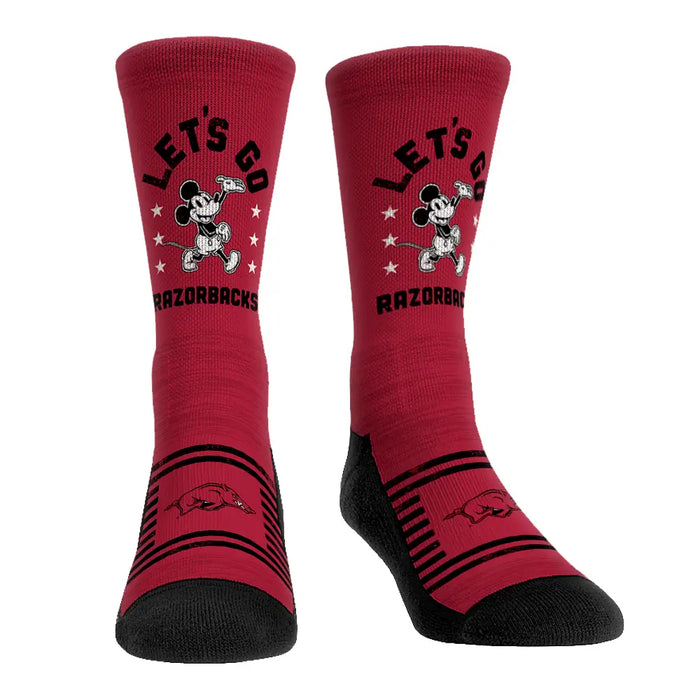 Arkansas Razorbacks - Disney - Let’s Go! by Rock 'Em Socks