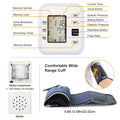 Arm Blood Pressure Monitor with Adjustable Cuff by DailySale