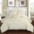 Armi Pinch-Pleated Microfiber Duvet Cover Set by DailySale