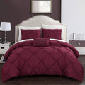 Armi Pinch-Pleated Microfiber Duvet Cover Set by DailySale