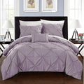 Armi Pinch-Pleated Microfiber Duvet Cover Set by DailySale