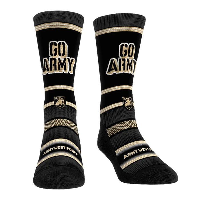 Army Black Knights - Team Slogan by Rock 'Em Socks