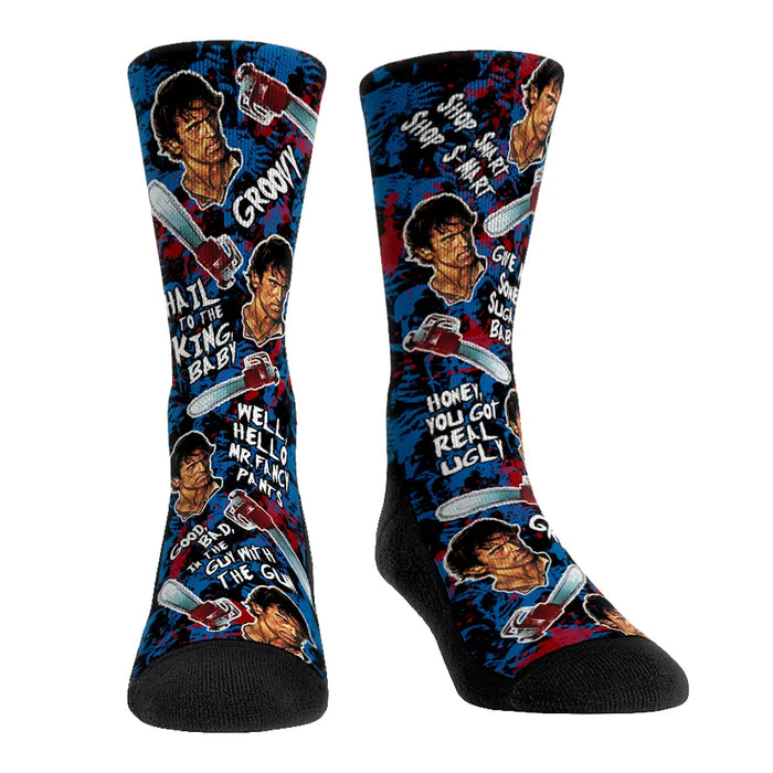 Army of Darkness - Ash All-Over by Rock 'Em Socks