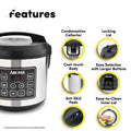 Aroma 20-Cup Digital Rice Cooker and Food Steamer (Refurbished) by DailySale