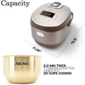 Aroma Housewares 10 Cup (Uncooked) Rice Cooker/Multicooker by DailySale