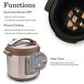 Aroma Housewares Professional MTC-8016 Digital Pressure Cooker 6 quart by DailySale
