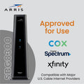 ARRIS SURFboard SBG8300 DOCSIS 3.1 Gigabit Cable Modem & AC2350 Wi-Fi Router (Refurbished) by DailySale