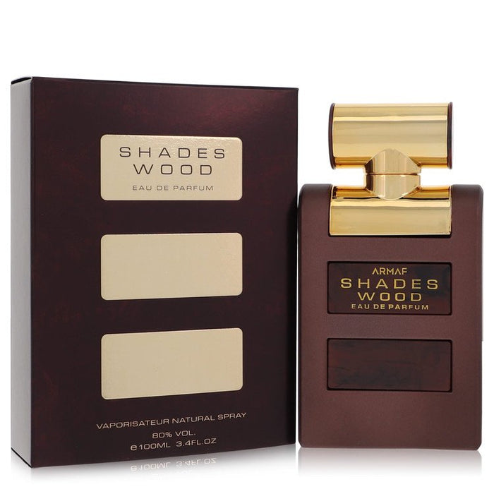 Armaf Shades Wood by Armaf Eau De Parfum Spray 3.4 oz for Men by Avera Group