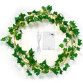 Artificial Ivy Leaves String Lights by DailySale