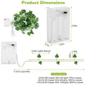 Artificial Ivy Leaves String Lights by DailySale